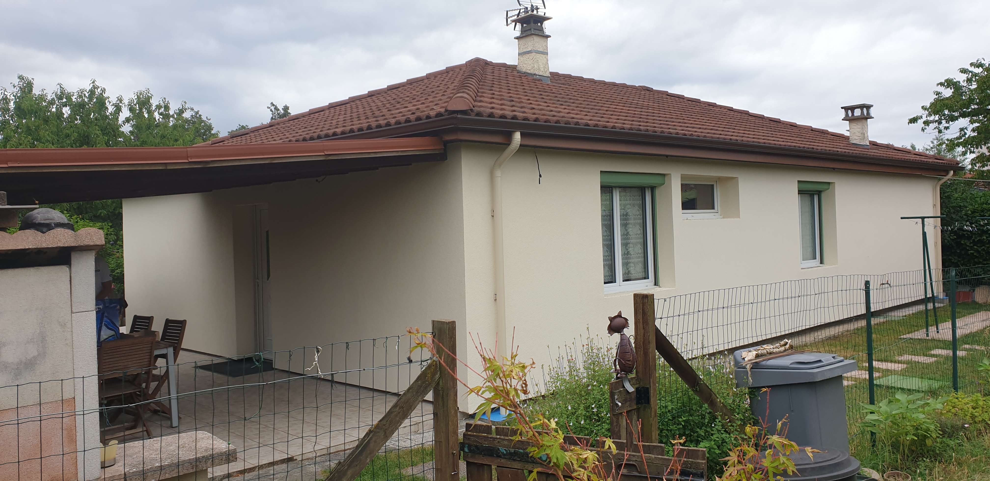 Fin rénovation façade